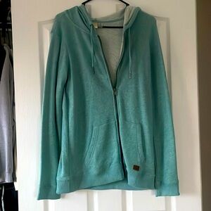 Teal/Blue Zip Up Roxy Jacket